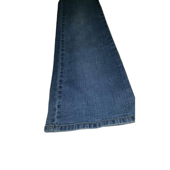 Angels Y2K Juniors Blue Denim Flared Bootcut Jeans Size 0 - Picture 4 of 5